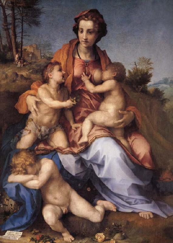 Andrea del Sarto,Andrea d Agnolo di Francesco dit La Charite oil painting picture